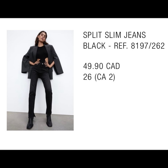 ZARA jeans NWT - Picture 4 of 4